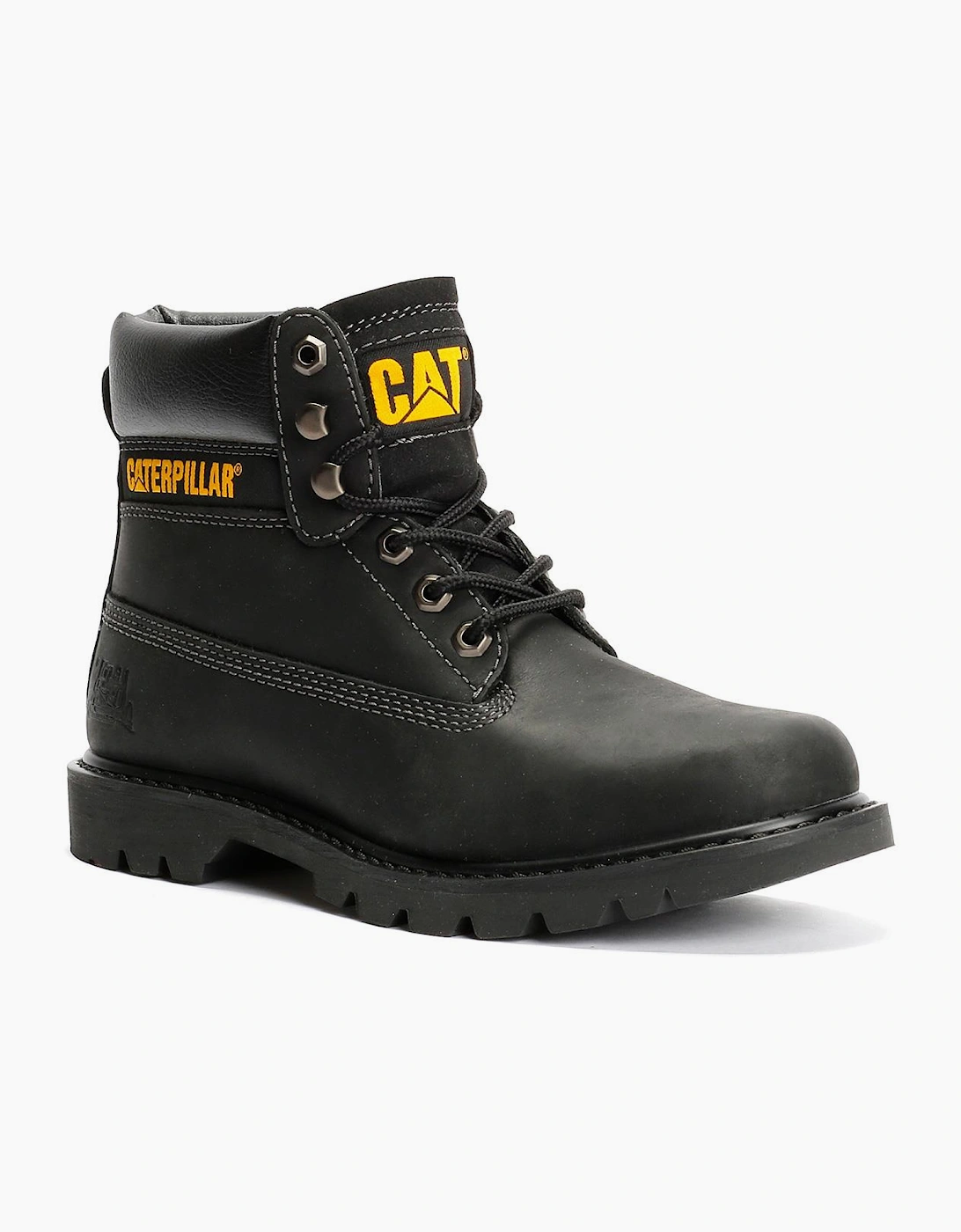 Caterpillar Colorado 2.0 Tractor Leather Men's Black Boots