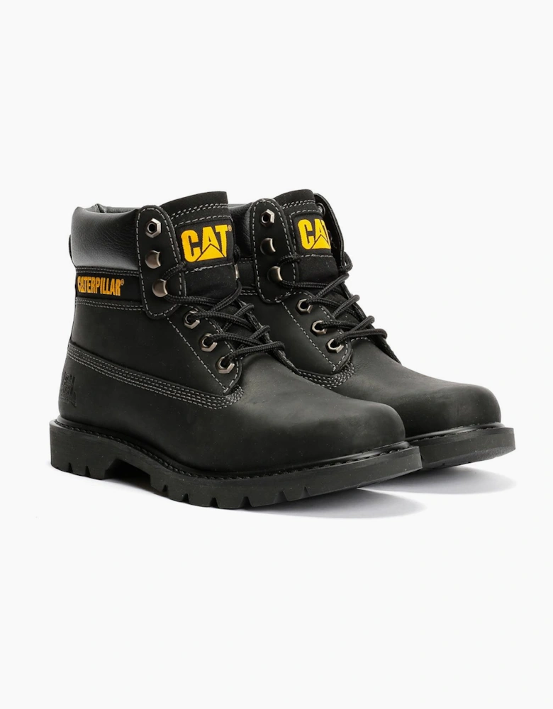 Caterpillar Colorado 2.0 Tractor Leather Men's Black Boots