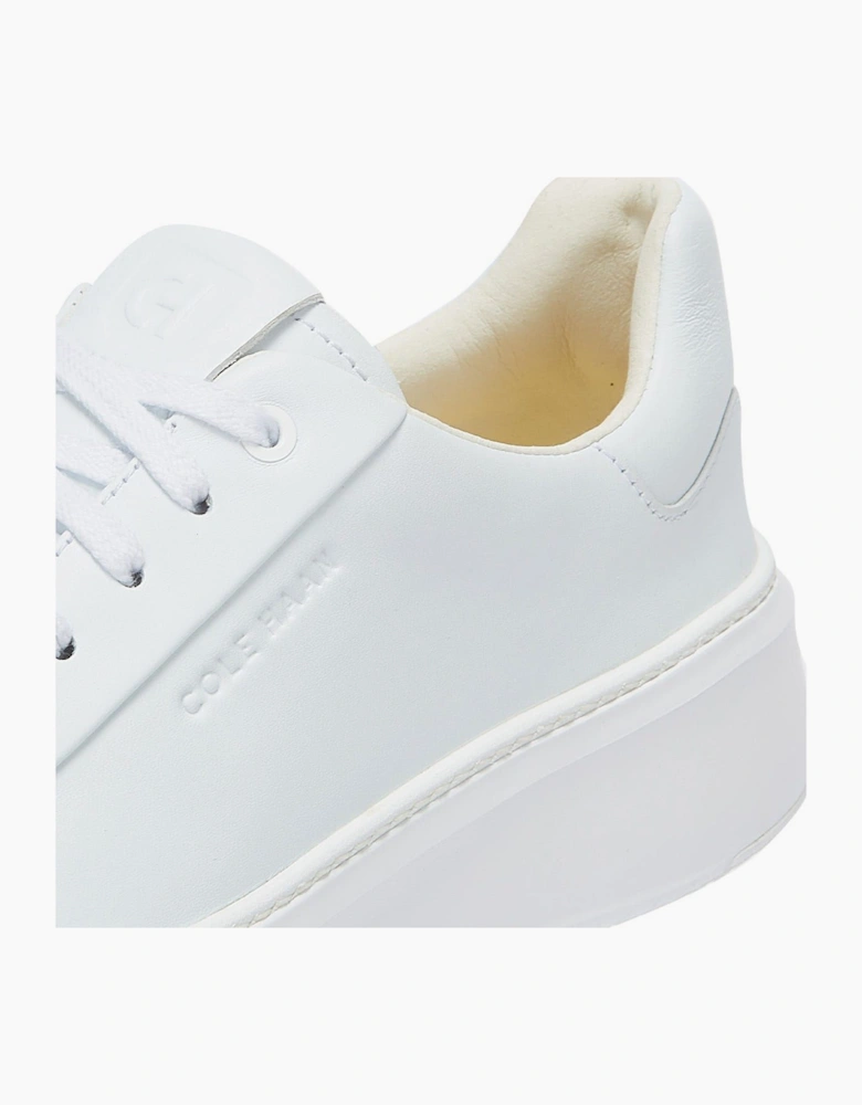 Grandprø Topspin Leather Men's Optic White Trainers