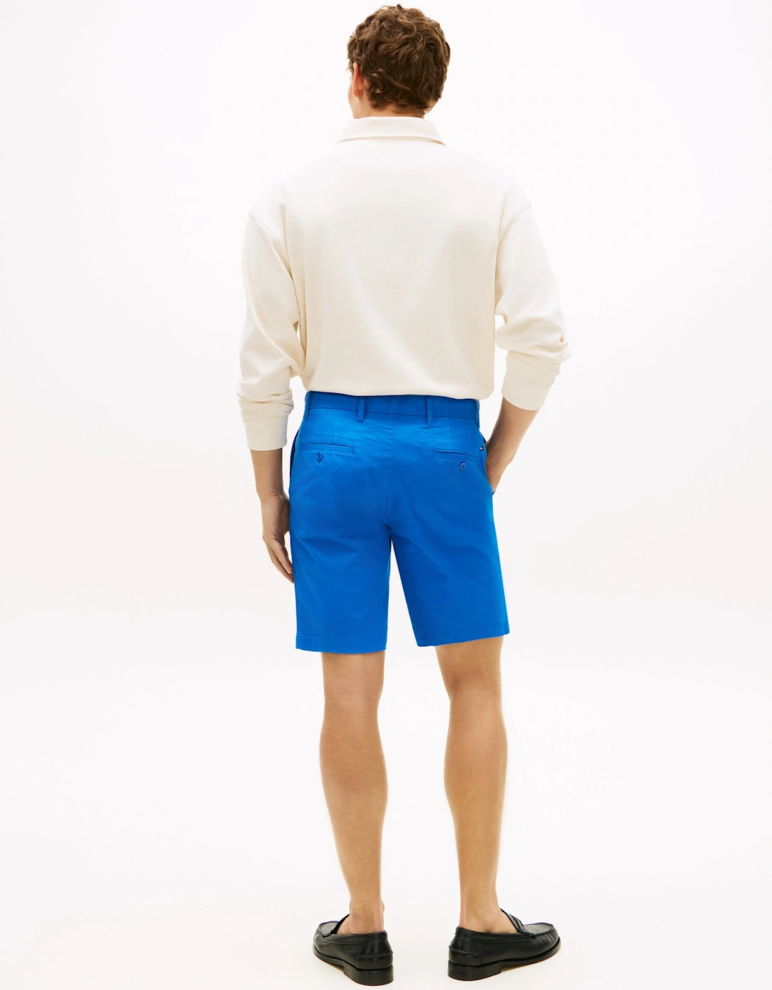 Denton 9.5 Inch Essential Mens Twill Shorts - Blue Orbit