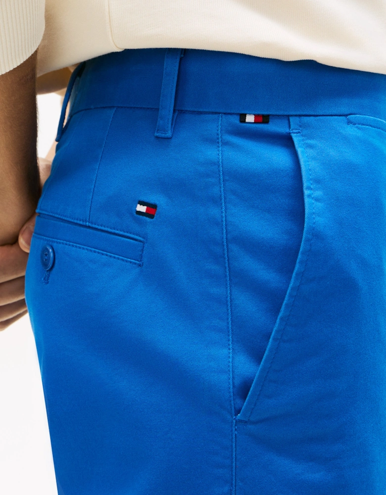 Denton 9.5 Inch Essential Mens Twill Shorts - Blue Orbit