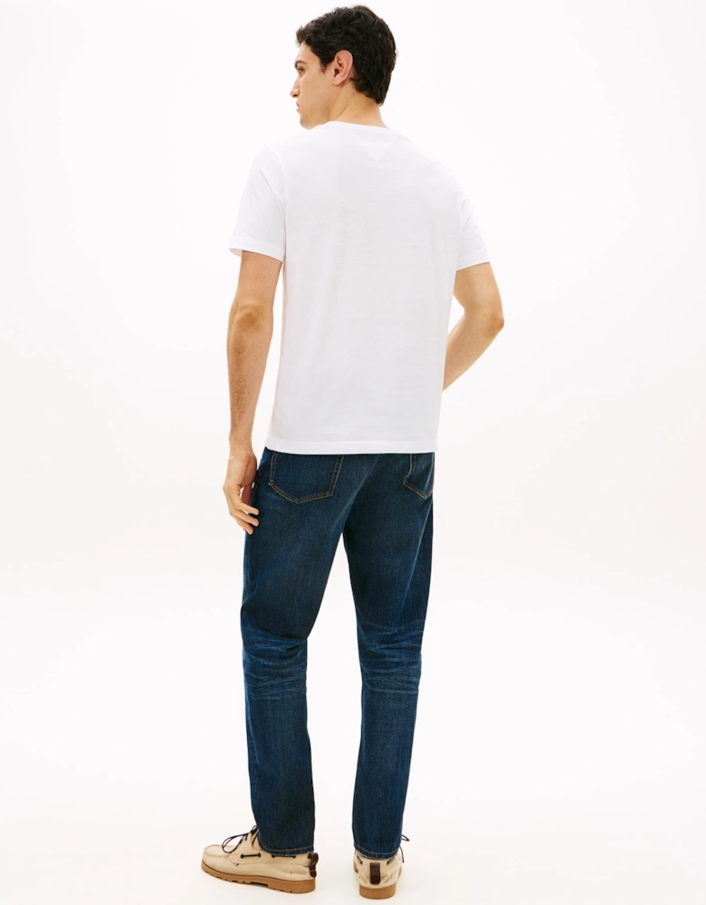 Brand Love Mono Stack Mens T-Shirt - White