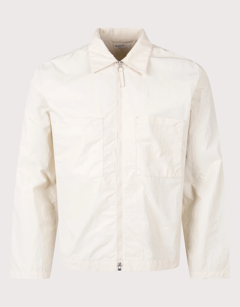 Seo Recycled Nylon Zip Too Overshirt