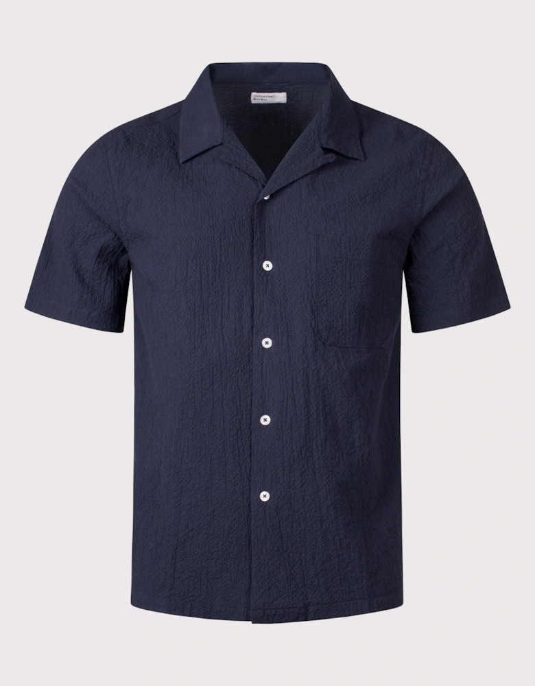 Short Sleeve Seersucker Road Shirt
