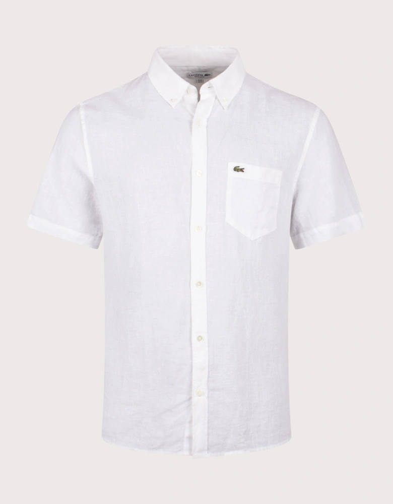 Short Sleeve Linen Shirt