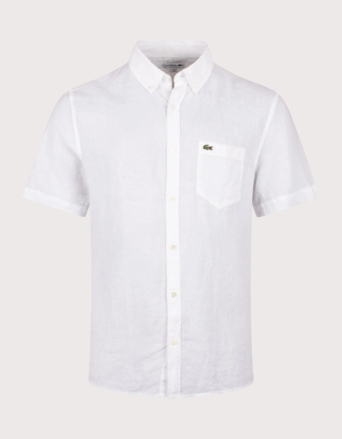 Short Sleeve Linen Shirt, 4 of 3