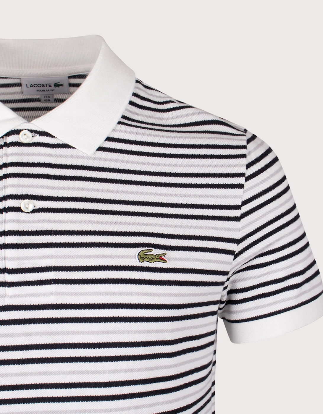Striped Petit Piqué Polo Shirt