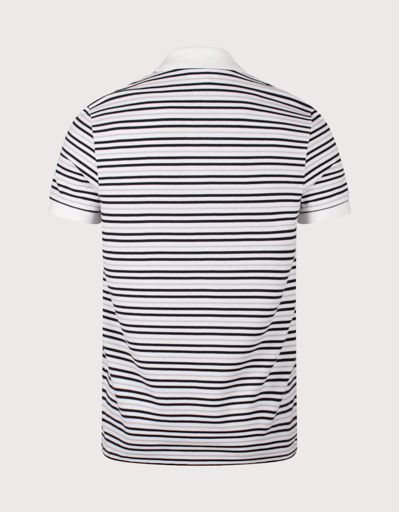 Striped Petit Piqué Polo Shirt