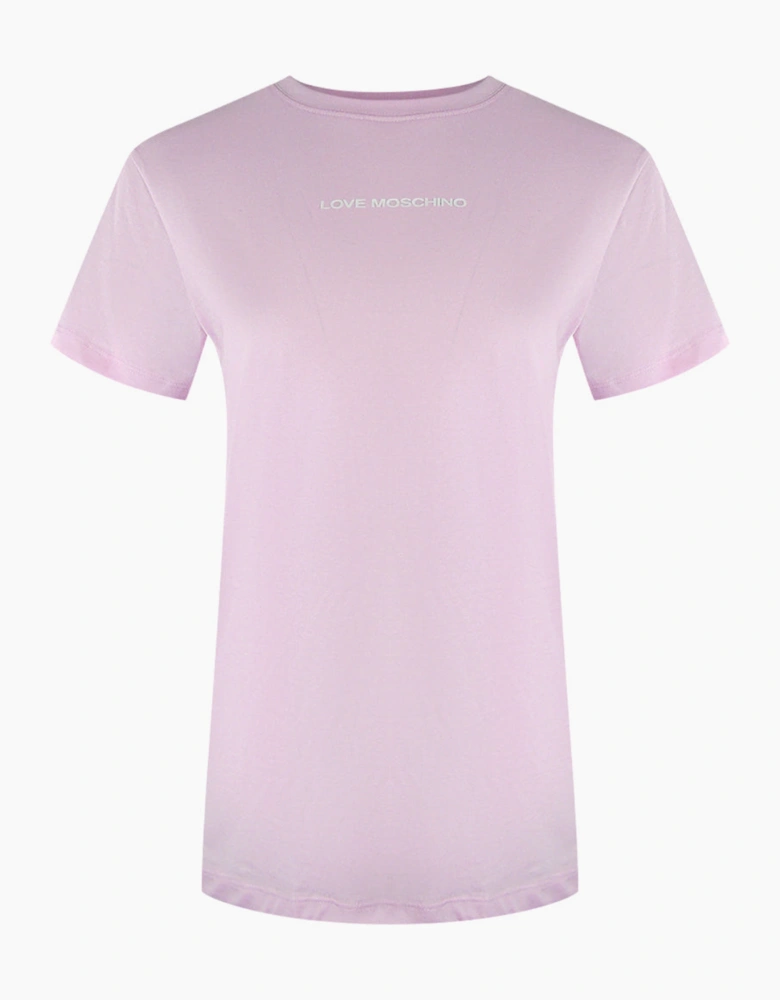 Bold Logo Pink T-Shirt
