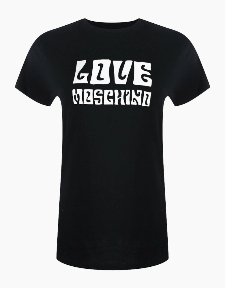 Groovy Logo Black T-Shirt