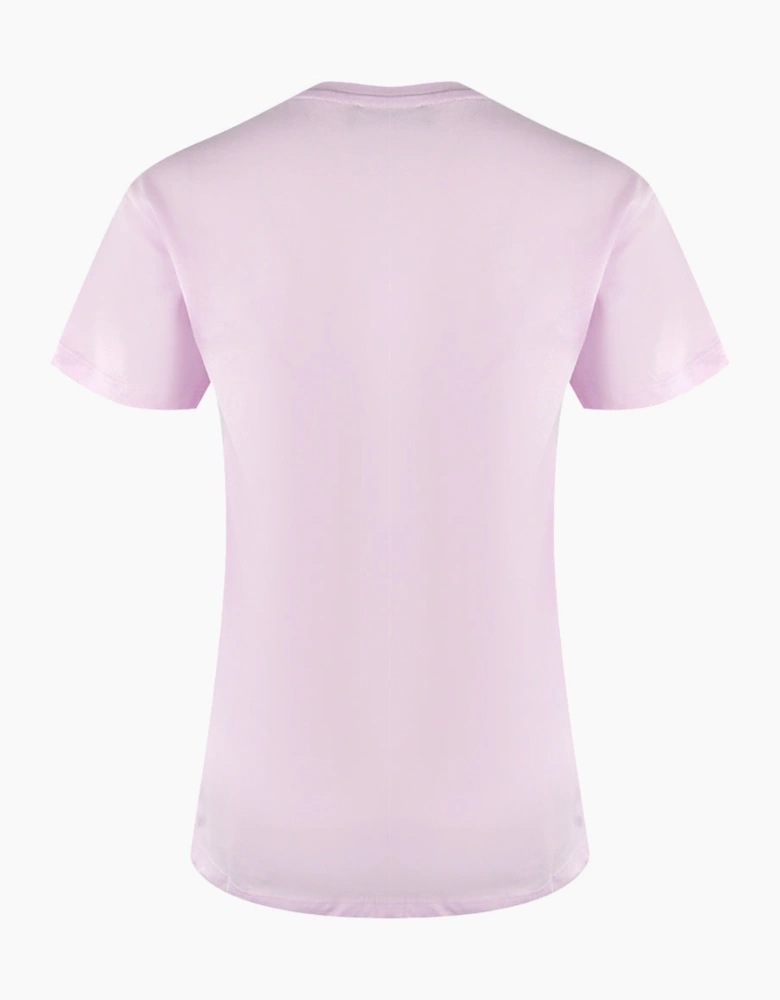 Multi Colour Heart Logo Pink T-Shirt