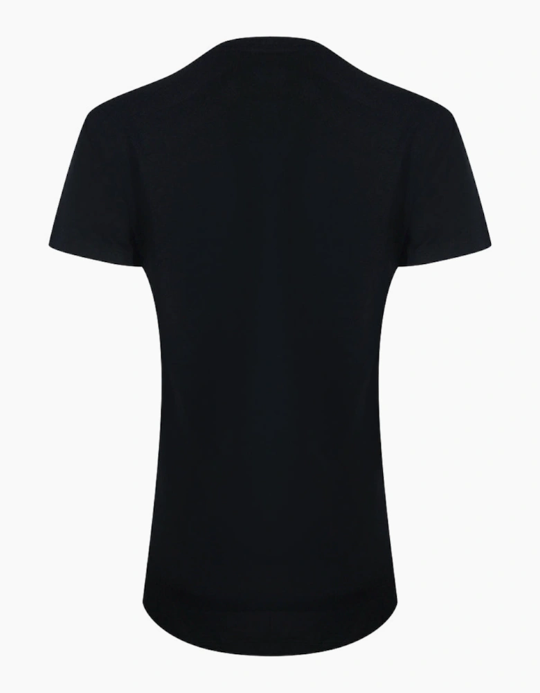 Cursive Logo Black T-Shirt