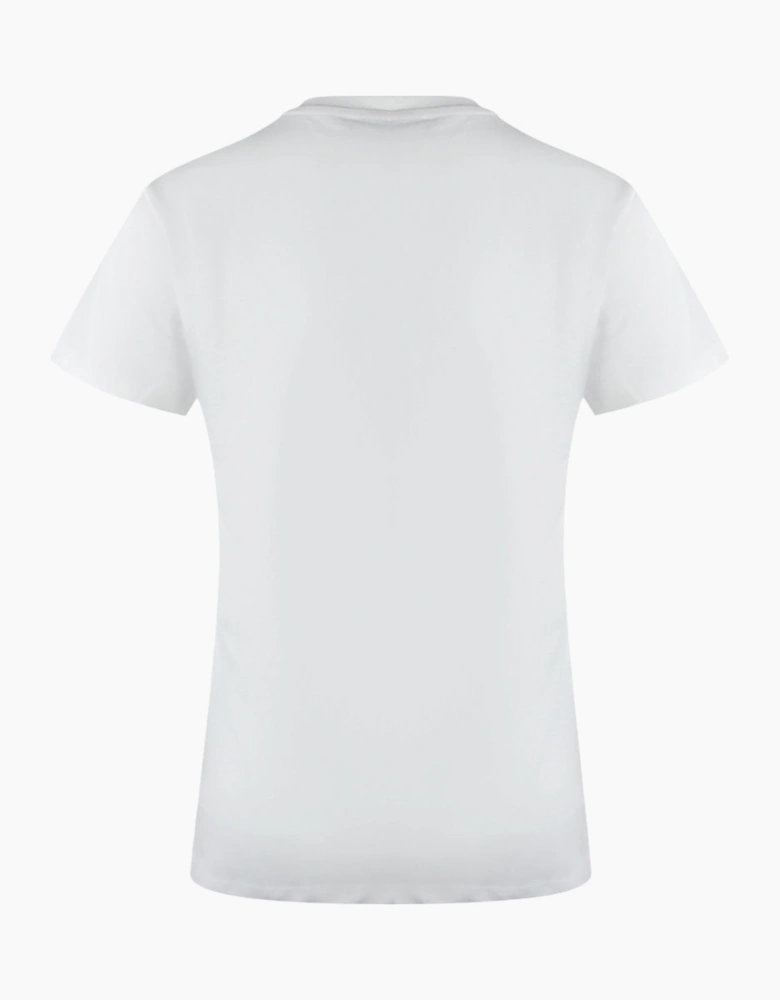 Shiny Heart Logo White T-Shirt