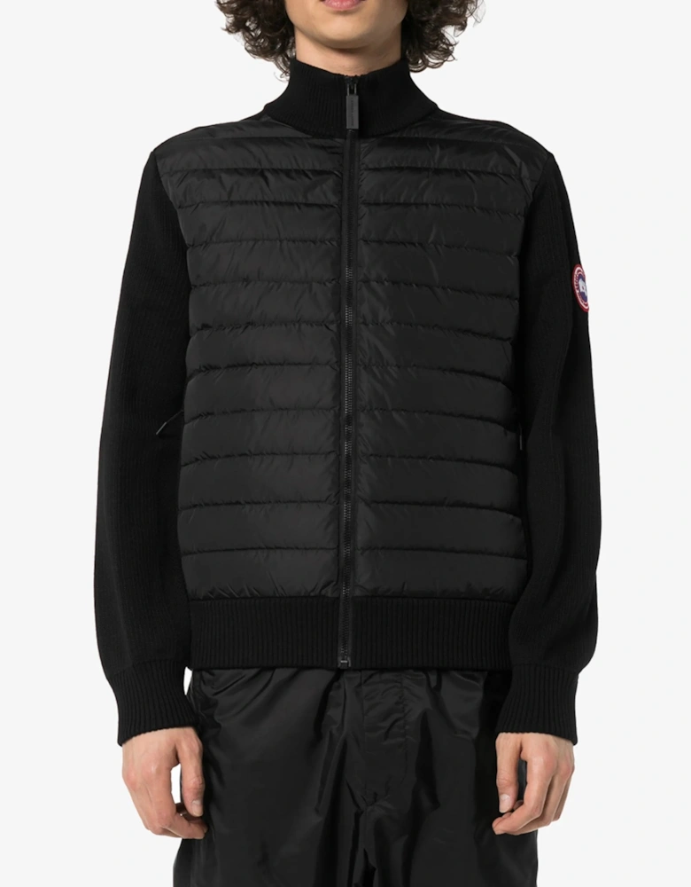 Hybridge Knit Jacket Black