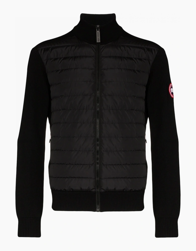 Hybridge Knit Jacket Black