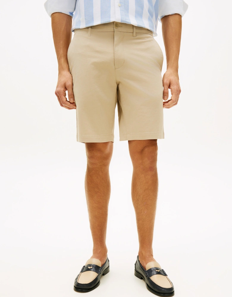 Denton 9.5 Inch Essential Mens Twill Shorts - Sandalwood