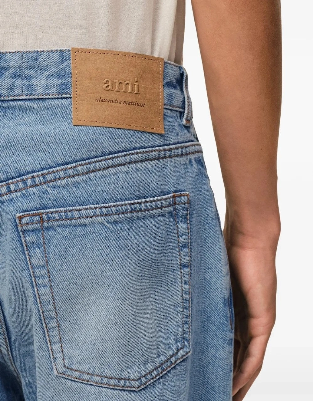 Denim Bermuda Shorts Blue