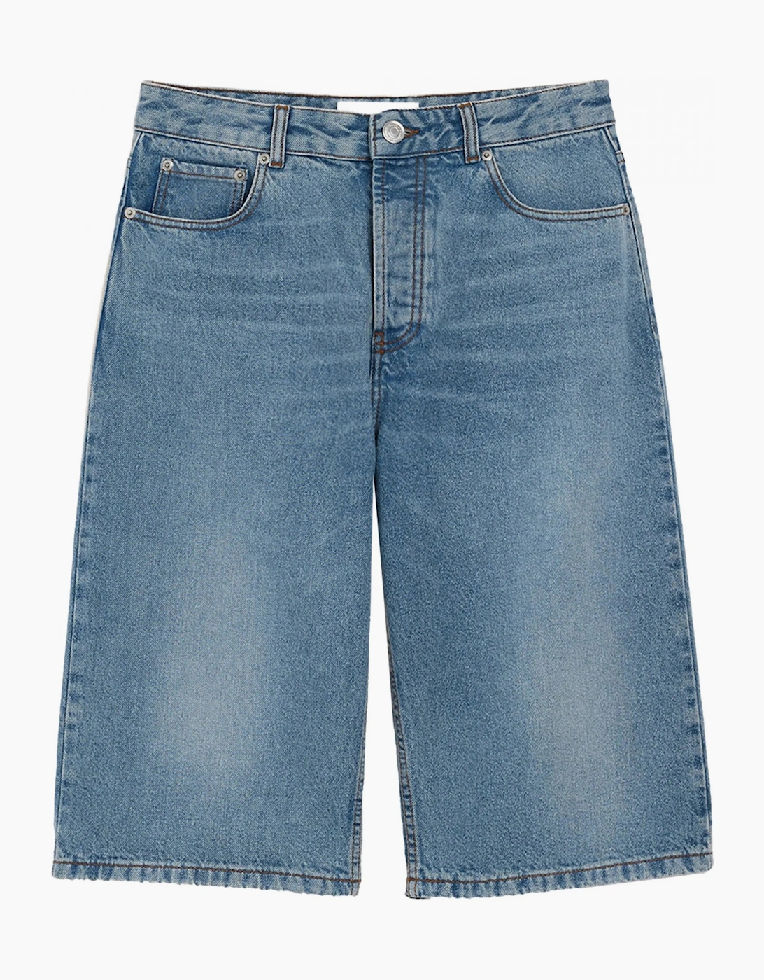 Denim Bermuda Shorts Blue, 6 of 5