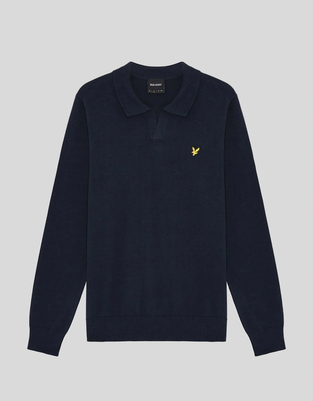 Cotton Polo-Collar Jumper