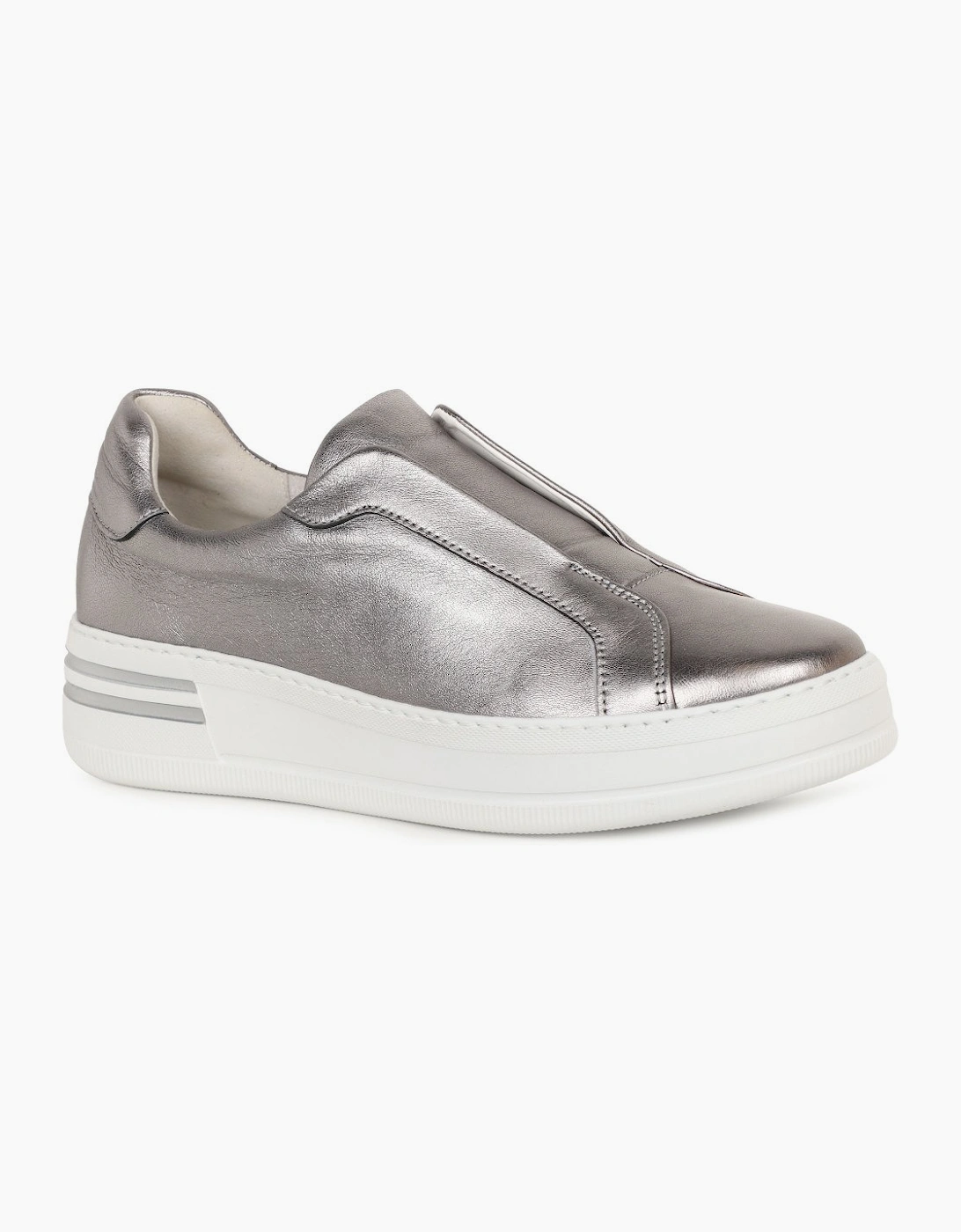 Gabor Gabor Women's Kea Womens Trainers - Silver