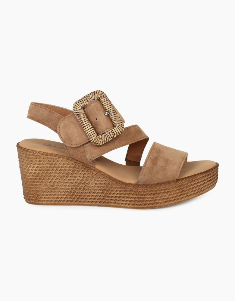 Embrace Womens Wedge Sandal