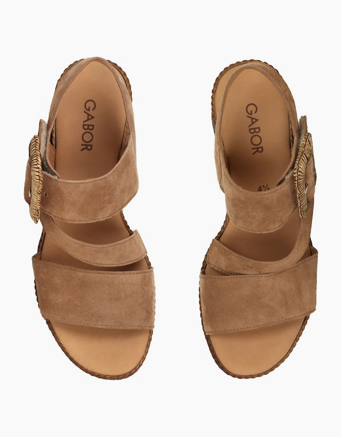 Embrace Womens Wedge Sandal