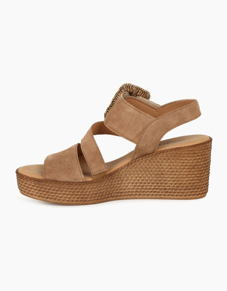Embrace Womens Wedge Sandal