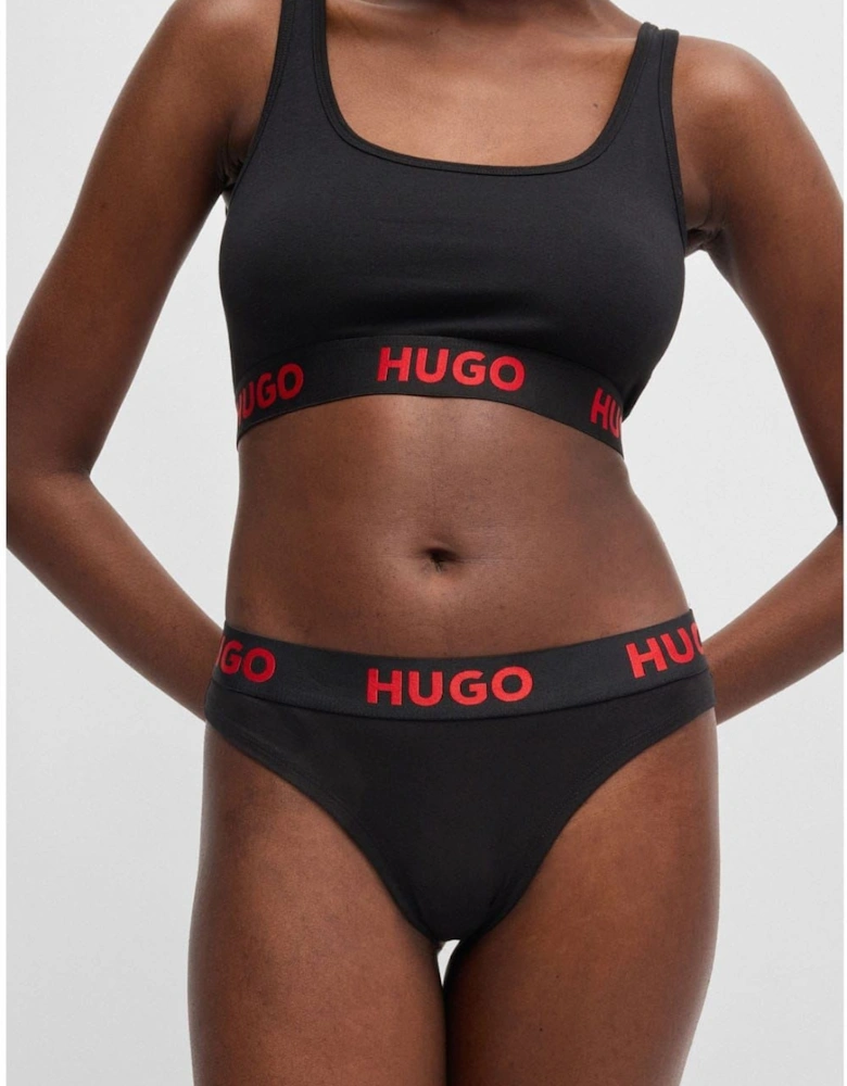 Sporty Logo Thong