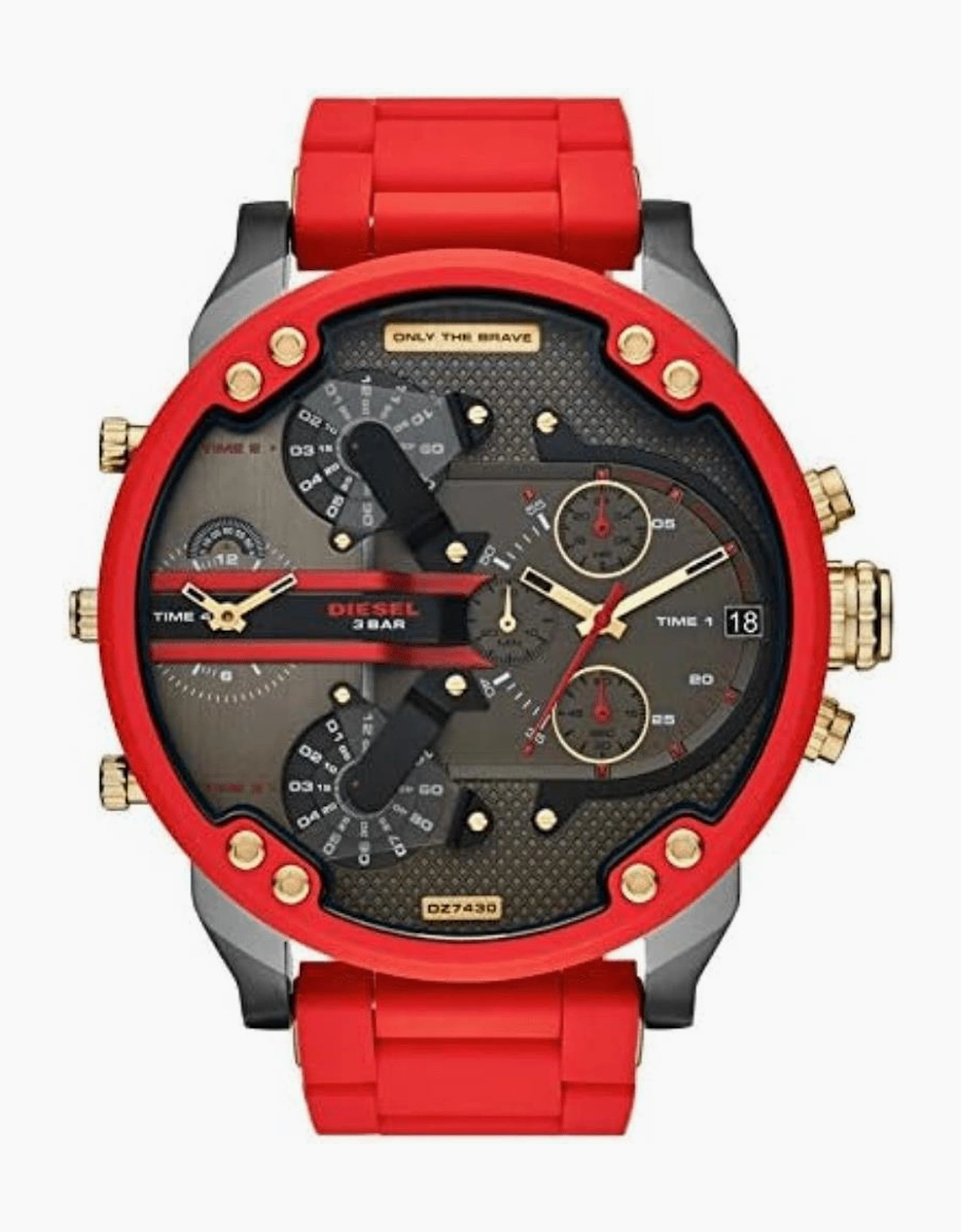 Diesel Men's Diesel DZ7430 Mr. Daddy 2.0 Chronograph Men's Watch - Red
