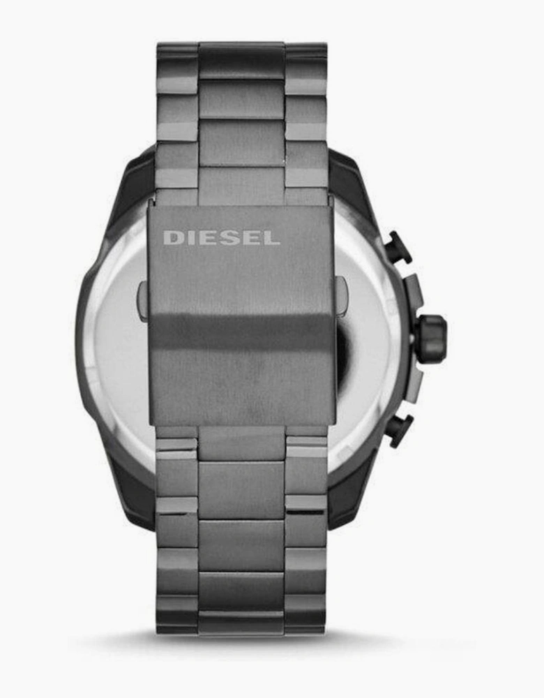 DZ4329 Mega Chief Chronograph Blue Dial Gunmetal Ion-plated Men's Watch