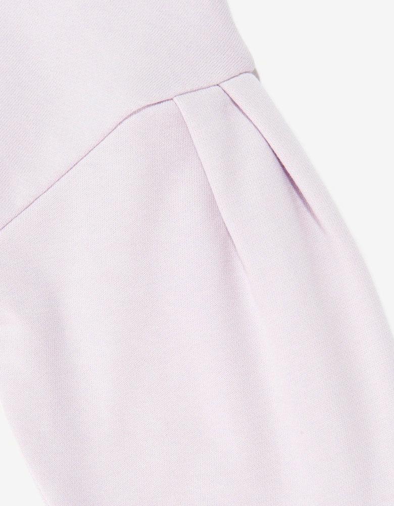 Moncler Enfant Girls Logo Sweater Dress in Purple