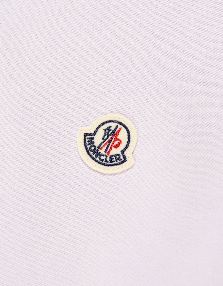 Moncler Enfant Girls Logo Sweater Dress in Purple