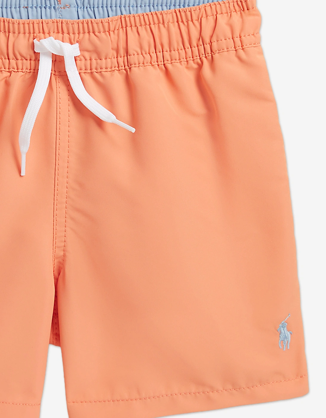 Boys Logo Swim Shorts in Orange