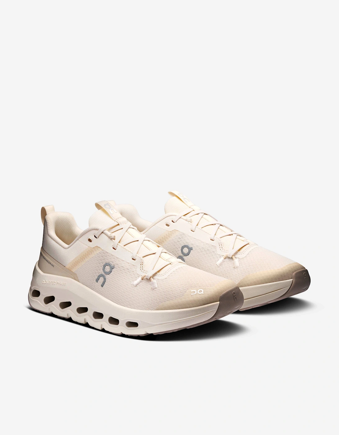 Running Kids Cloudleap Trainers in Beige