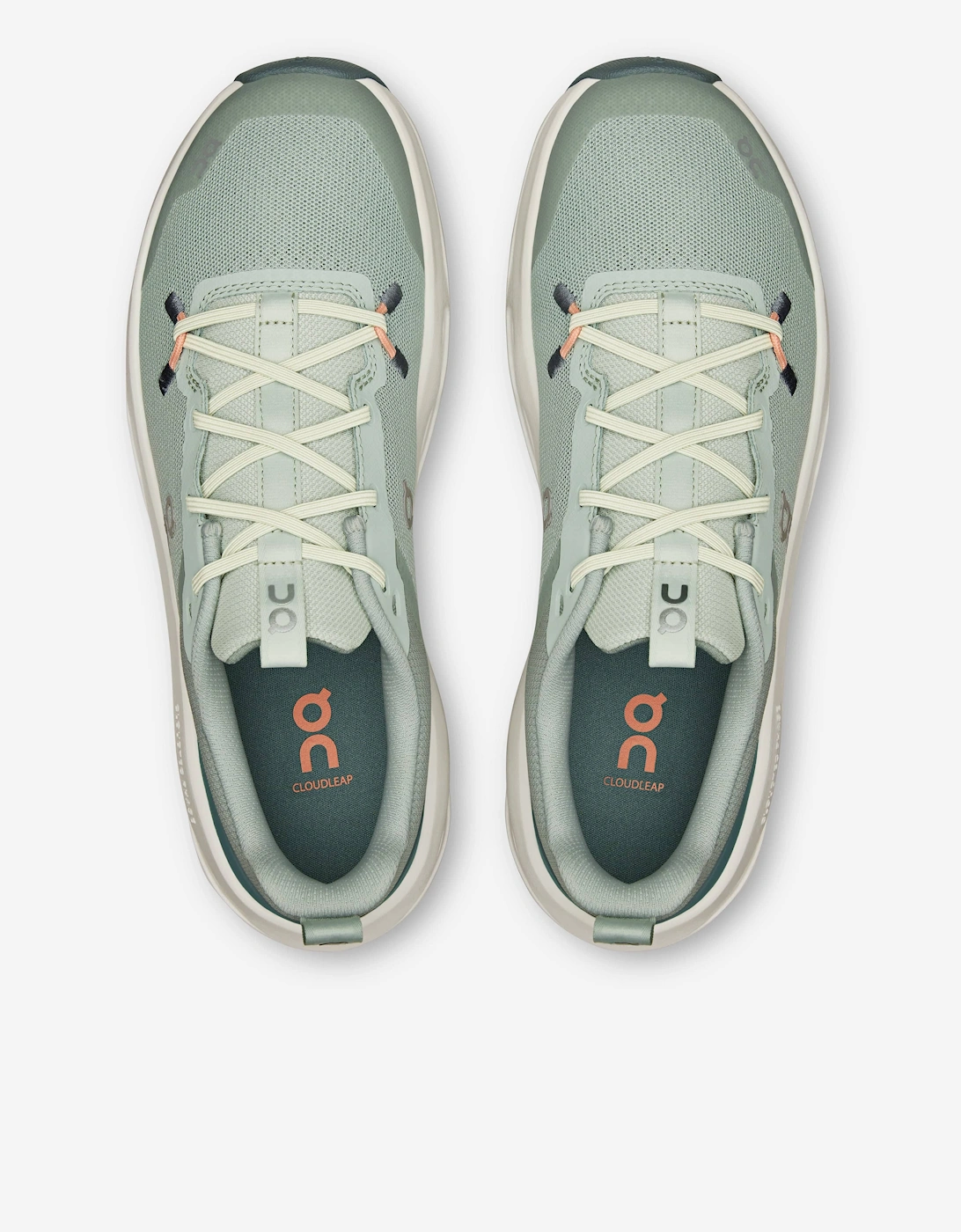 Running Kids Cloudleap Trainers in Green