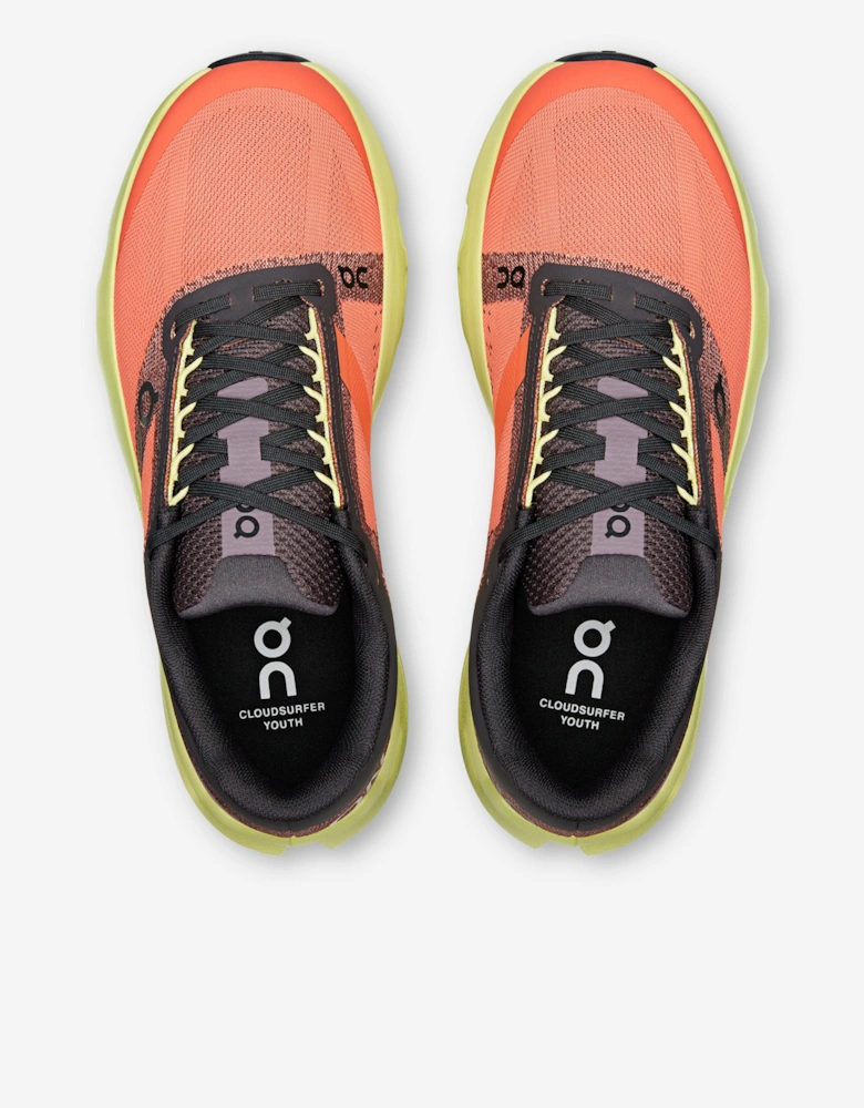 Running Kids Cloudsurfer Trainers in Orange