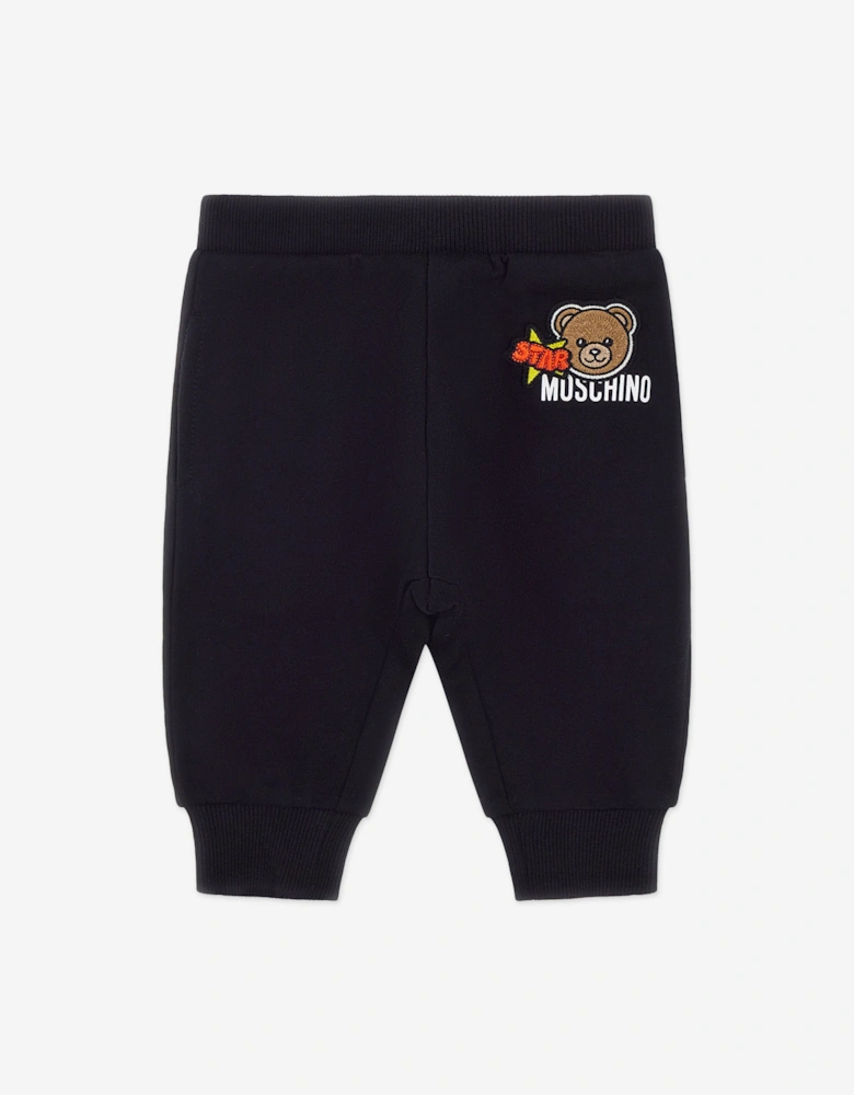 Baby Bear Logo Tracksuit in Black