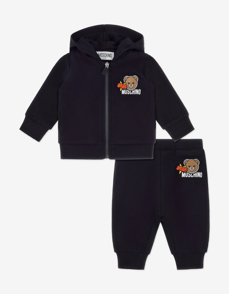 Baby Bear Logo Tracksuit in Black