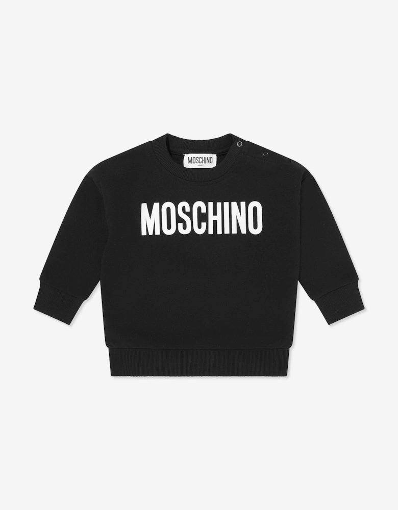 Baby Logo Sweatshirt in Black
