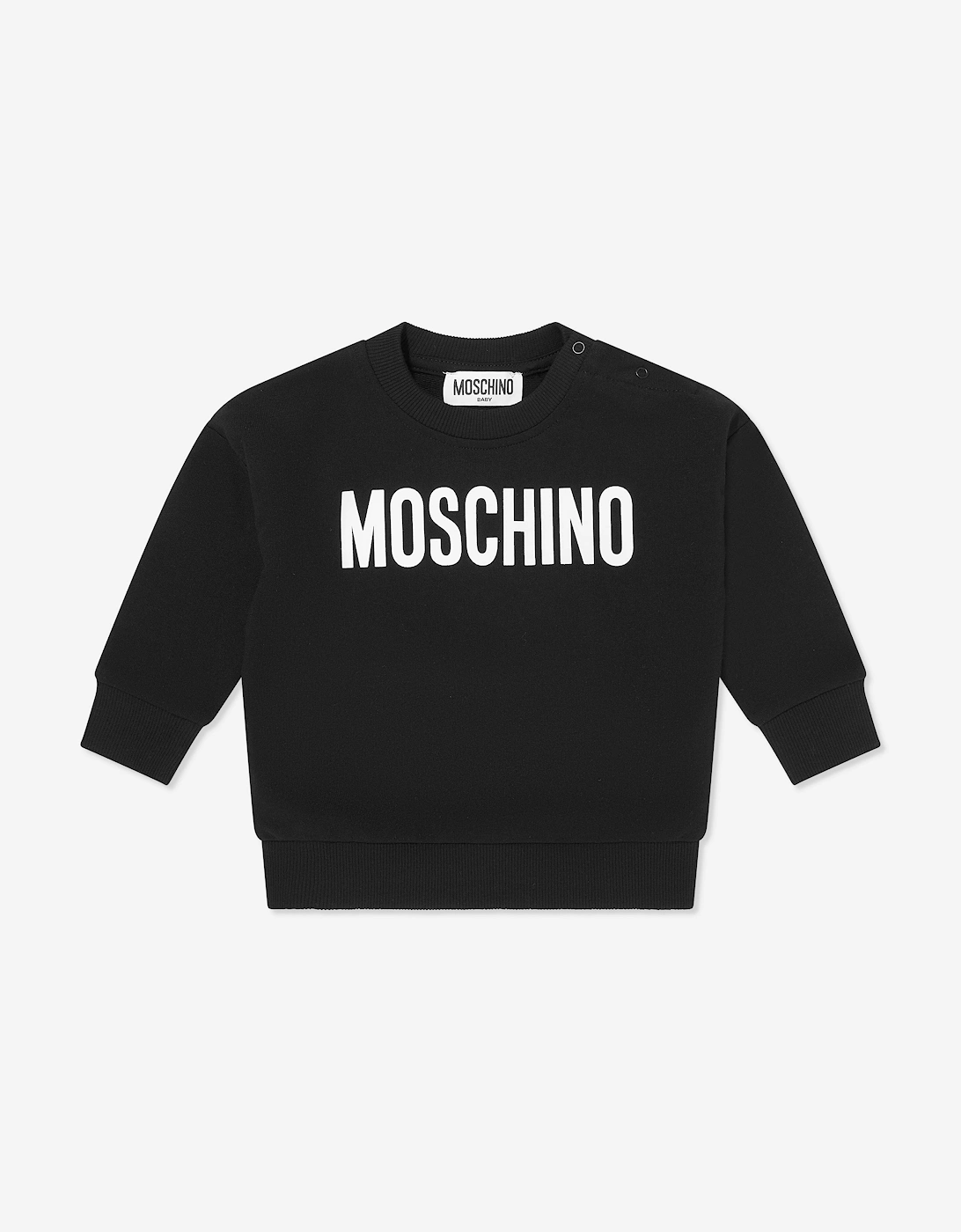 Baby Logo Sweatshirt in Black, 5 of 4