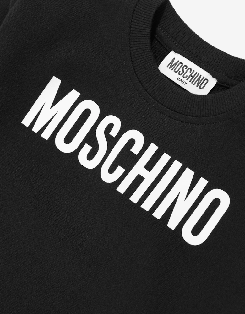 Baby Logo Sweatshirt in Black