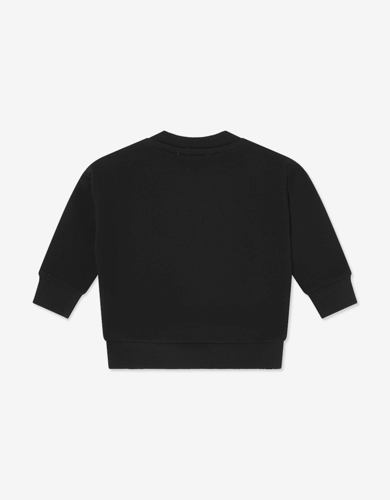 Baby Logo Sweatshirt in Black