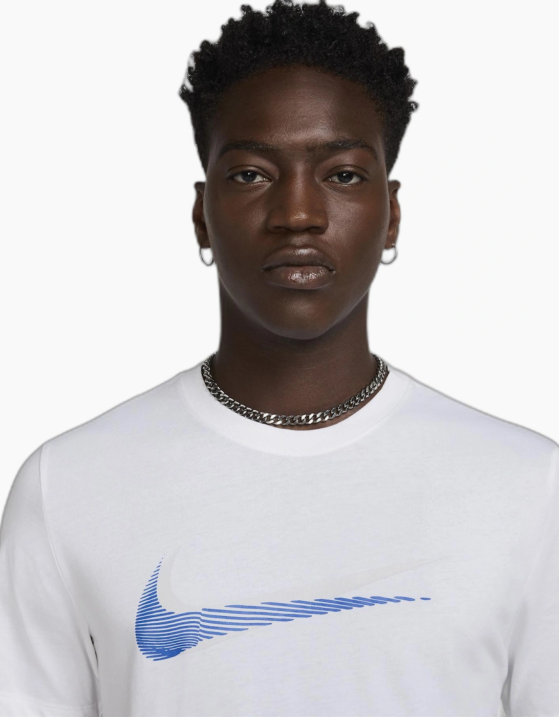 Spring T-shirt White/Blue