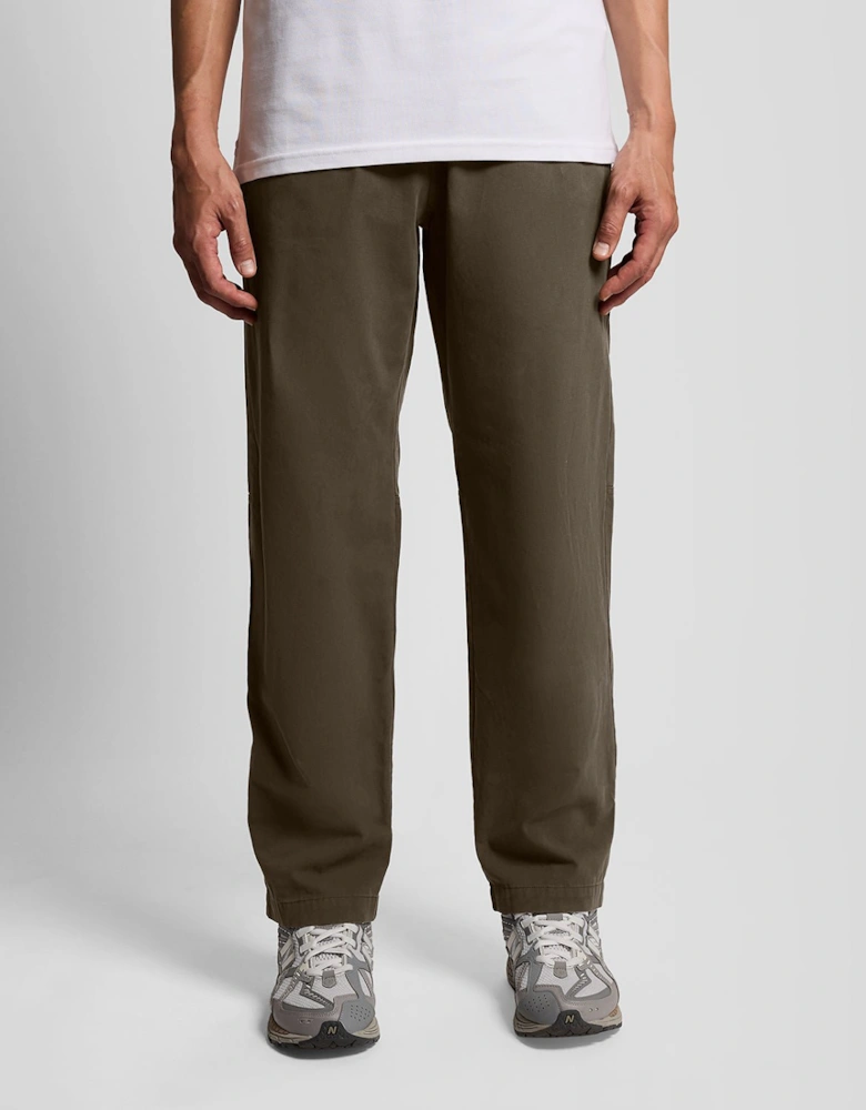 Washed Cotton Trousers