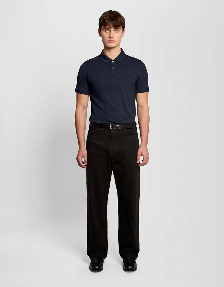 Pintuck Cuff Polo Shirt