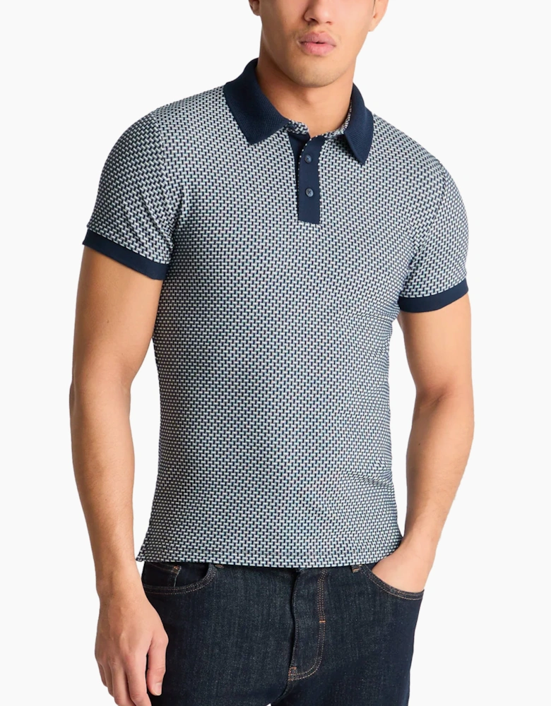 Short Sleeve Polo Shirt Navy