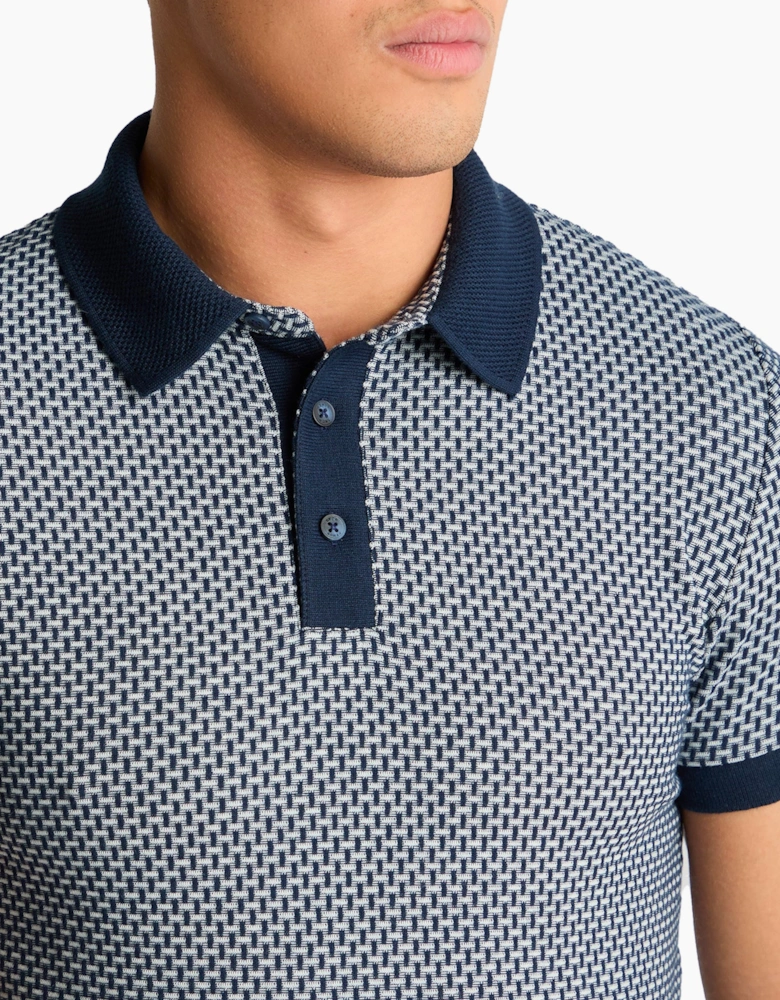 Short Sleeve Polo Shirt Navy
