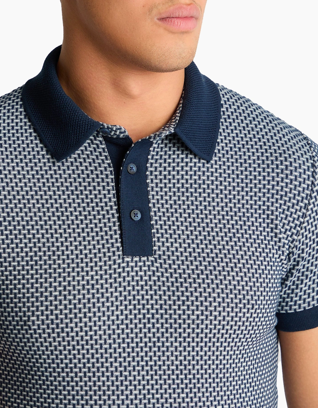 Short Sleeve Polo Shirt Navy