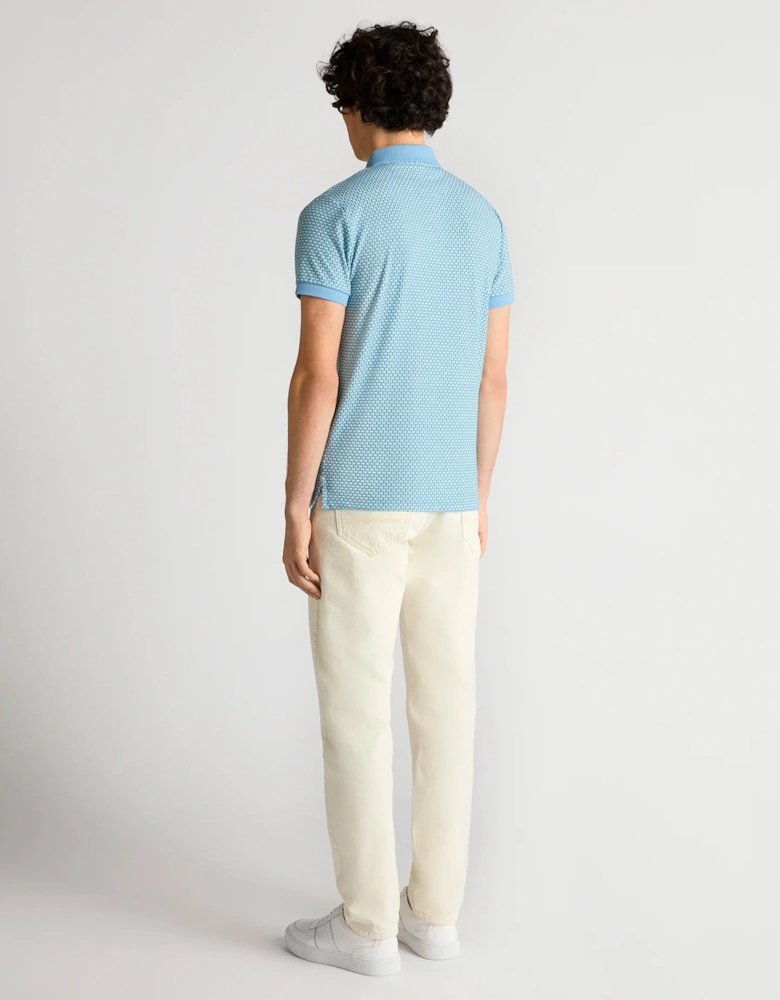 Short Sleeve polo shirt PALE BLUE