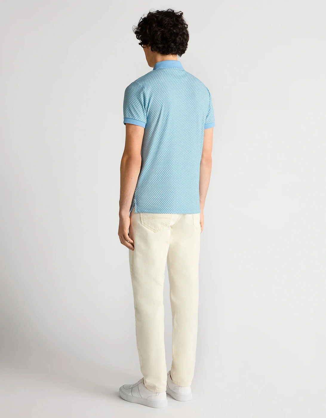 Short Sleeve polo shirt PALE BLUE